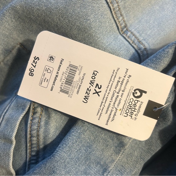 Terra & Sky Blue Jean Jacket - Picture 4 of 5